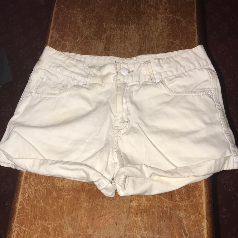 White shorts